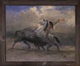 Sketch for The Last of the Buffalo - Albert Bierstadt