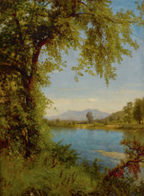 South and North Moat Mountains - Albert Bierstadt