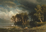 The Coming Storm - Albert Bierstadt