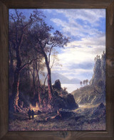 The Campfire - Albert Bierstadt