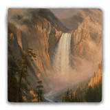"Yellowstone Falls" Tumbled Stone Coaster