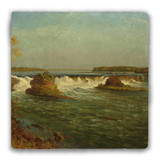 "The Falls of St. Anthony (1887)" Tumbled Stone Coaster