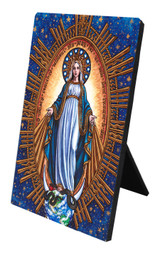 Theophilia Our Lady of Grace Desk Plaque