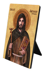 Theophilia St. Anthony of Egypt Desk Plaque