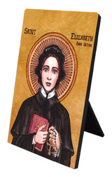 Theophilia St. Elizabeth Ann Seton Desk Plaque