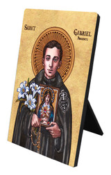 Theophilia St. Gabriel Possenti Mercy Desk Plaque