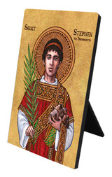 Theophilia St. Stephen Desk Plaque