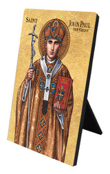 Theophilia St. John Paul the Great Desk Plaque