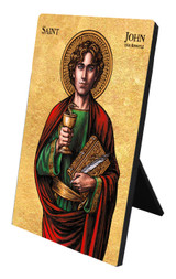 Theophilia St. John the Apostle Desk Plaque