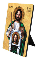 Theophilia St. Jude Thaddeus Desk Plaque