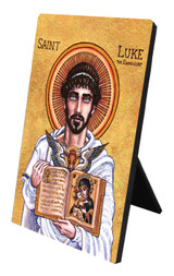 Theophilia St. Luke Desk Plaque