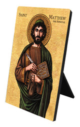 Theophilia St. Matthew the Apostle Desk Plaque