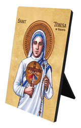 Theophilia St. Teresa of Calcutta Desk Plaque