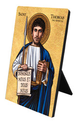 Theophilia St. Thomas the Apostle Desk Plaque
