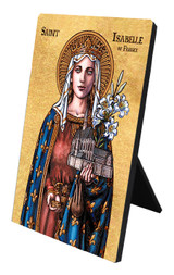 Theophilia St. Isabelle Desk Plaque
