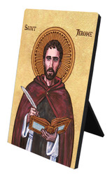 Theophilia St. Jerome Desk Plaque
