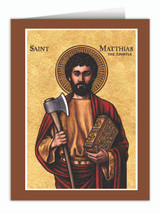 Theophilia St. Matthias the Apostle Note Card