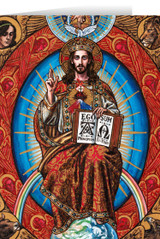 Theophilia Christ the King Greeting Card