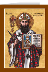 Theophilia St. Athanasius Greeting Card