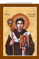 Theophilia St. Augustine of Canterbury Greeting Card