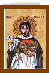 Theophilia St. Dominic Greeting Card