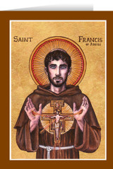 Theophilia St. Francis of Assisi Greeting Card