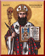 Theophilia St. Athanasius Wall Plaque