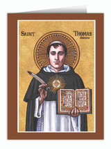 Theophilia St. Thomas Aquinas Note Card