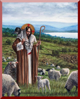 Theophilia The Good Shepherd Wall Plaque