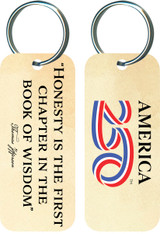 "Honesty Is The First Chapter" Keychain