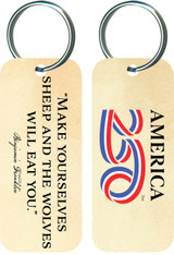 "Make Yourselves Sheep" Keychain