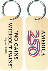 "No Gains" Keychain