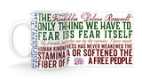 FDR Quotes Mug