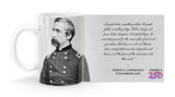 Joshua Lawrence Chamberlain Quote "In great deeds, something abides.”  Mug