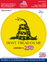 "Don't Tread on Me" Decal