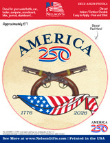 America250™ Pistols Decal