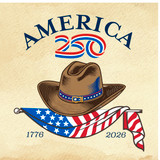 America250™ Cowboy Bumper Sticker