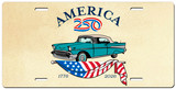 America250™ Retro Car License Plate
