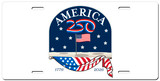 America250™ Moon Landing License Plate