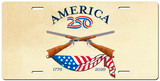 America250™ Rifle License Plate 3
