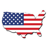 American Flag Magnet Cutout-USA