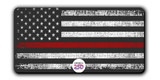 Thin Red Line Flag Magnet Long