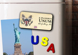 American Coat of Arms Magnet Long