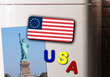 Betsy Ross Flag Magnet Long