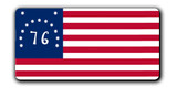 Bennington Flag Magnet Long