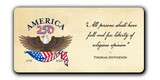 "All Persons Shall Have"  America250™ Magnet Long