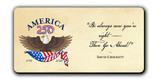 "Be Always Sure"  America250™ Magnet Long