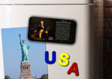 George Washington Prayer (Sachs Painting) Magnet Long