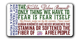 FDR Quotes Magnet Long