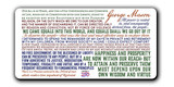 George Mason Quotes Magnet Long